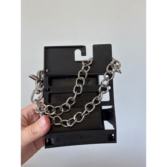 No Boundaries Men's 2-Snap Chain Wallet – Black – RFID – New - Picture 3 of 4